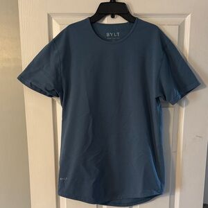 BYLT Basics Men's Teal Short Sleeve Tee